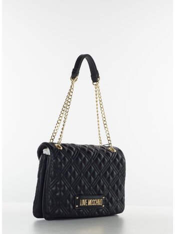 BORSA A TRACOLLA TRAPUNTATA, , small