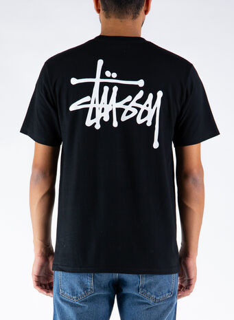 T-SHIRT BASIC, BLACK, small