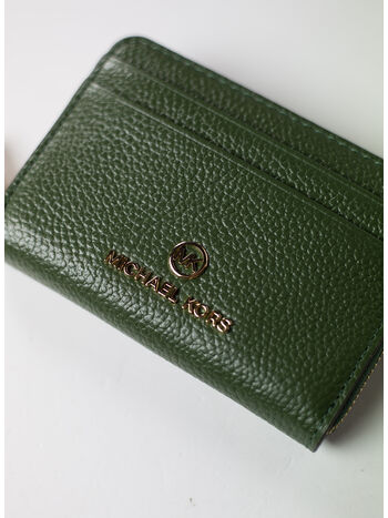 PORTACARTE SMALL ZA JET SET CHARM, 386 AMAZON GREEN, small