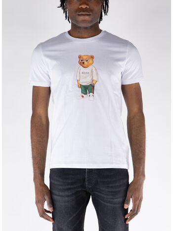 T-SHIRT CON STAMPA, WHITE, small