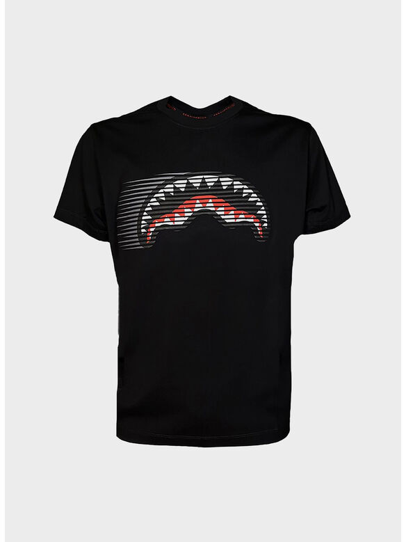 T-SHIRT FASTEST SHARK, BLACK, medium
