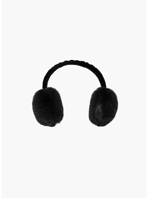 CUFFIE FLURRY EARWARMERS, 9000 BLACK, medium
