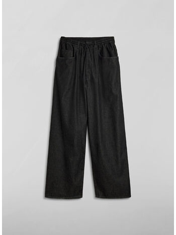PANTALONE DENIM, BLACK, small