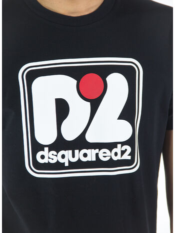 T-SHIRT CON LOGO, 900 BLACK, small