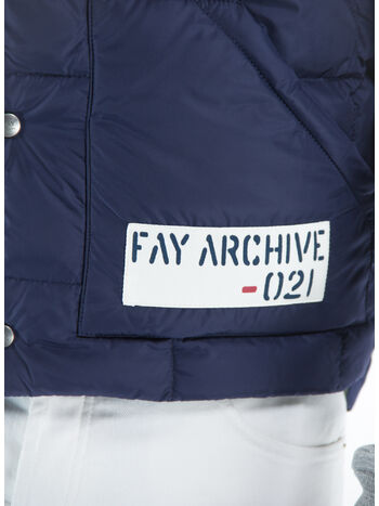 GILET DOWN VEST ARCHIVE, U605 BLUETTE, small