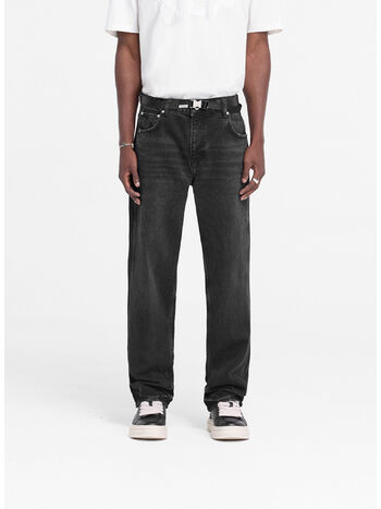 JEANS R2 STRAIGHT LEG, 01 BLACK, small