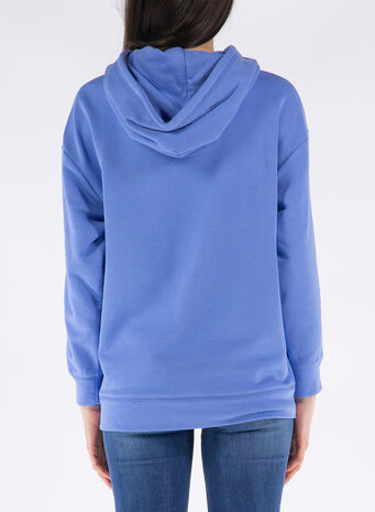 FELPA URBAN CON CAPPUCCIO, 570PERVINCA, small