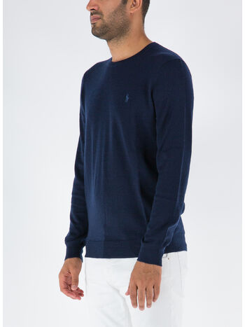 MAGLIONE GIROCOLLO, HUNTER NAVY, small