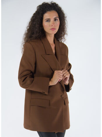 GIACCA THE BLAZER WOOL, BRONZE, small