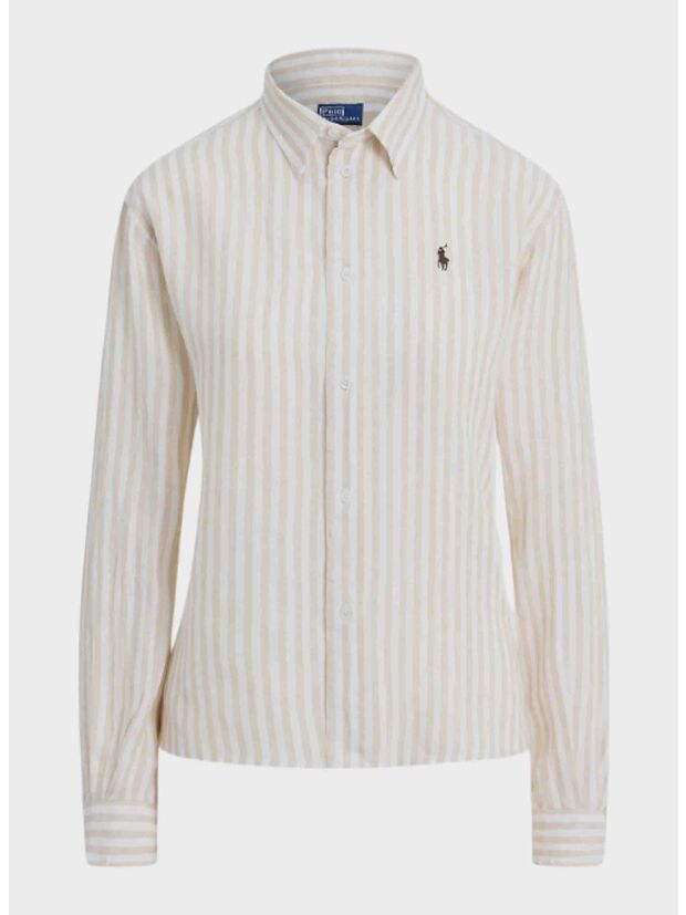 CAMICIA, 1323 DUNE TAN/WHITE, large