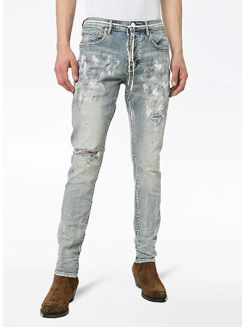 JEANS P001 LIGHT INDIGO, LIGHT INDIGO LIGHT INDIGO PAINT, small