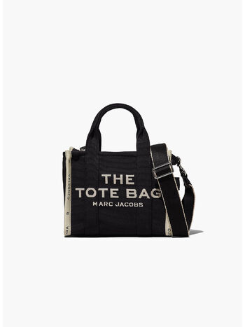 BORSA THE JACQUARD SMALL TOTE, 001 BLACK, small