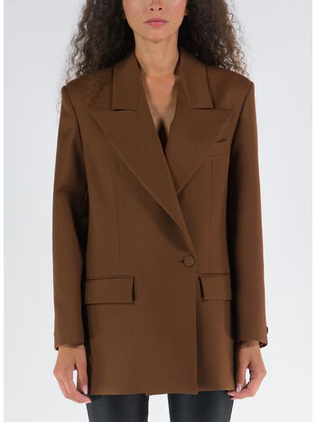 GIACCA THE BLAZER WOOL, BRONZE, small