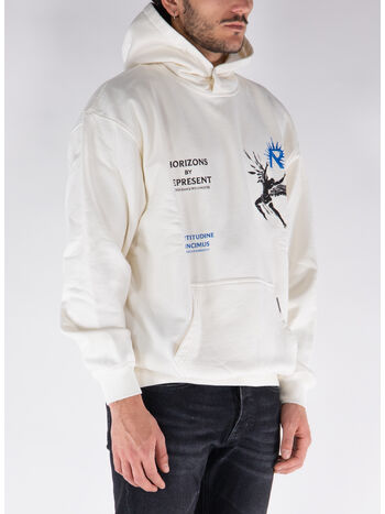 FELPA HOODIE ICARUS, 72 FLAT WHITE, small