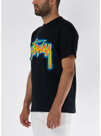 T-SHIRT THERMAL STOCK, BLACK, small