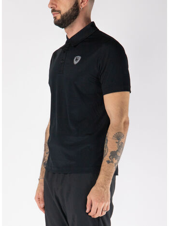 POLO TRASPIRANTE KEMP, 999 NERO, small