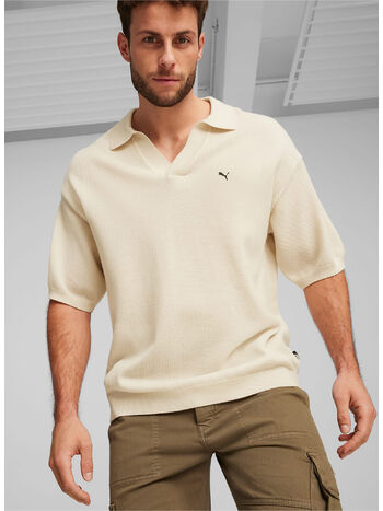 POLO IN MAGLIA NOSTALGIA, 87 ALPINE SNOW, small