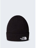 CAPPELLO TNF LOGO BOX CUFFED, JK31 TNF BLACK, thumb
