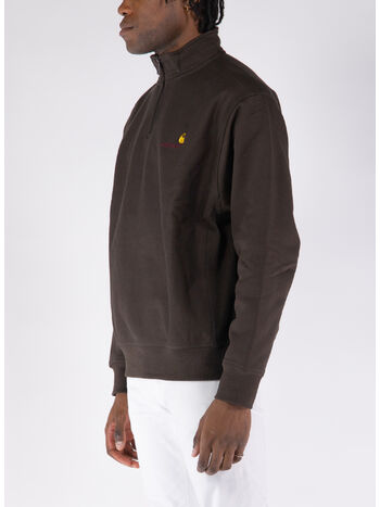 FELPA HALF ZIP AMERICAN SCRIPT, 47XX, small