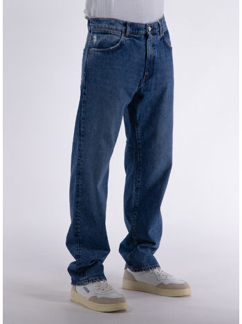 JEANS JAMES DIRTY USED DENIM, 999 BLACK, small