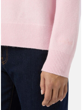 MAGLIONE DELPHINE WOOL, 00006M 21 PINK, small