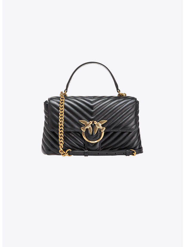 BORSA LOVE LADY PUFF CLASSIC, NERO, large