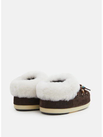 SCARPA MULE SUEDE BEADS, ML01 DARK BROWN/NATURAL, small