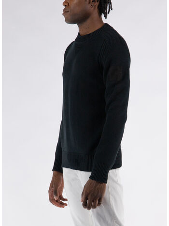 MAGLIONE GIROCOLLO, 000 BLACK, small