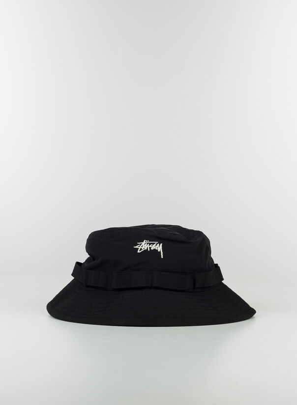 CAPPELLO NYCON RIPSTOP BOONIE HAT, BLACK, large