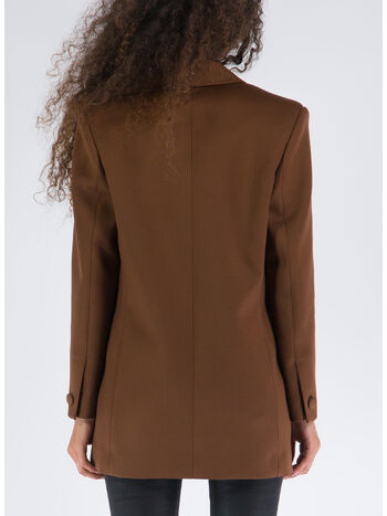 GIACCA THE BLAZER WOOL, BRONZE, small