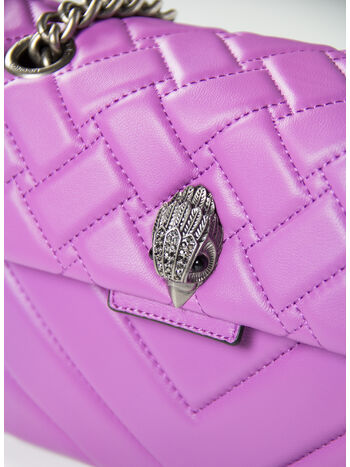 BORSA KENSINGTON X, LEATHER PURPLE, small
