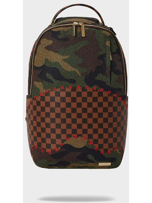 ZAINO SHARK SHAPE CHECK  BACKPACK, SHARKSHAPE, medium