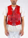GILET PAISLEY, RED, thumb