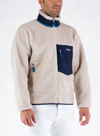 GIACCA RETRO FLEECE, NAT/NATURAL, small