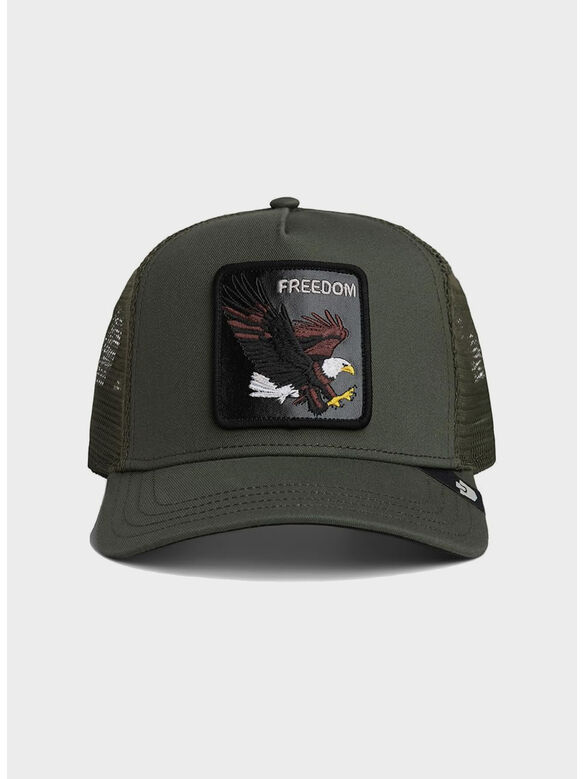 CAPPELLO FREEDOM EAGLE TRUCKER UNISEX, PALM, medium