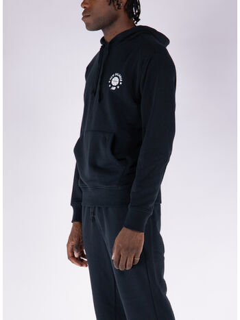 FELPA HOODIE HOOPS ESSENTIALS, 001 BLACK, small