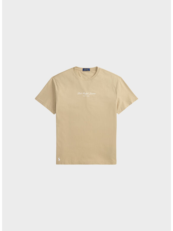 T-SHIRT MICRO LOGO, VINTAGE KHAKI, medium