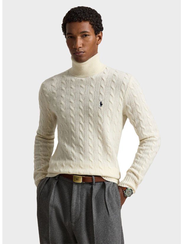 MAGLIONE TRECCE, ANDOVER CREAM, large