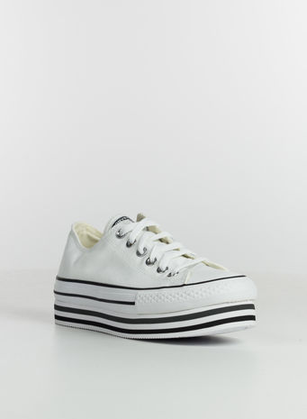 SCARPA CHUCK TAYLOR ALL STAR PLATFORM LAYER, 207WHITE/BLACK/THUND, small