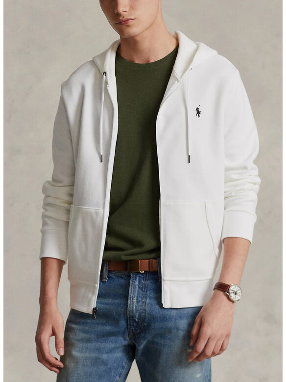 FELPA HOODIE CON LOGO, WHITE/C9760, medium