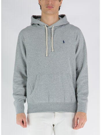 FELPA CON CAPPUCCIO, ANDOVER HEATHER, small