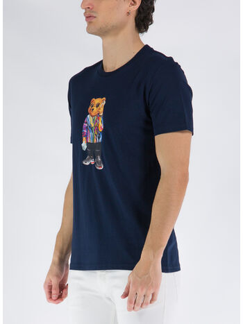 T-SHIRT ORGANIC FILOU, 05 NAVY BLUE, small