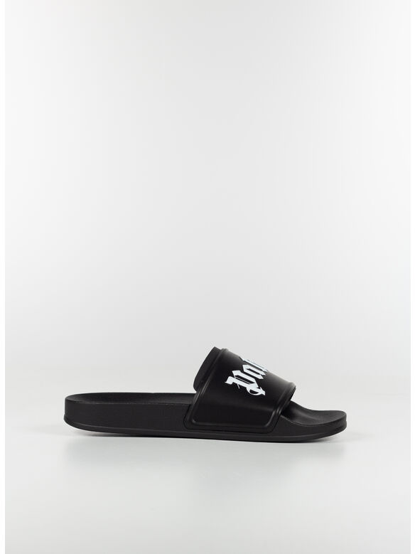 CIABATTA SLIDES, 1001 BLACK WHITE, medium