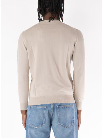 MAGLIONE GIROCOLLO RASATO, 16 SABBIA, small