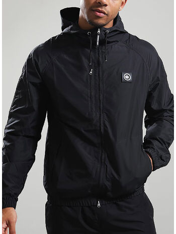 GIACCA FAIRFAX LIGHTWEIGHT NYLON RIPSTOP, 001 BLACK, small