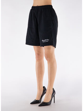 SHORTS SCRIPT LOGO GYM, BLACK, small