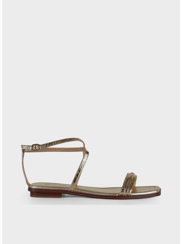 SANDALO SABOT LENA, 740 GOLD, medium