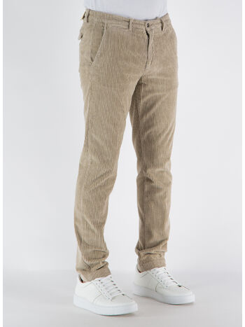 PANTALONE IN VELLUTO A COSTE, , small