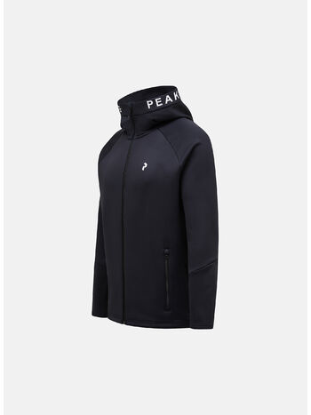 FELPA RIDER ZIP, BLACK, small