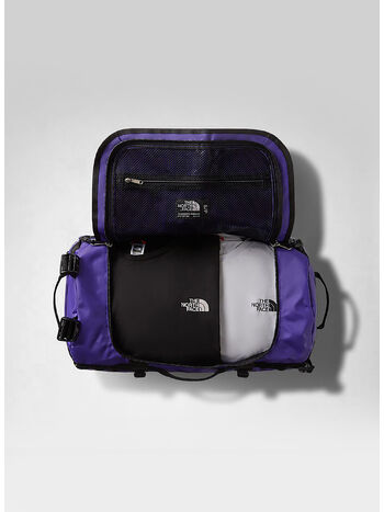 BORSONE BASE CAMP DUFFEL S UNISEX, S961 PEAK PURPLE/TNF BLACK, small
